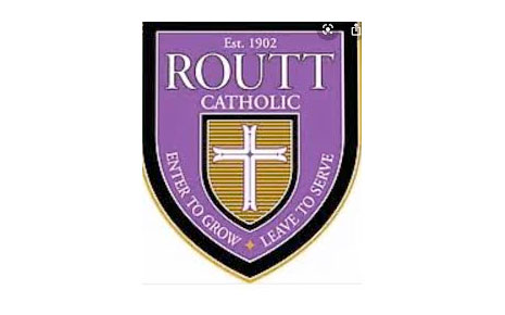 Routt Catholic High School's Logo