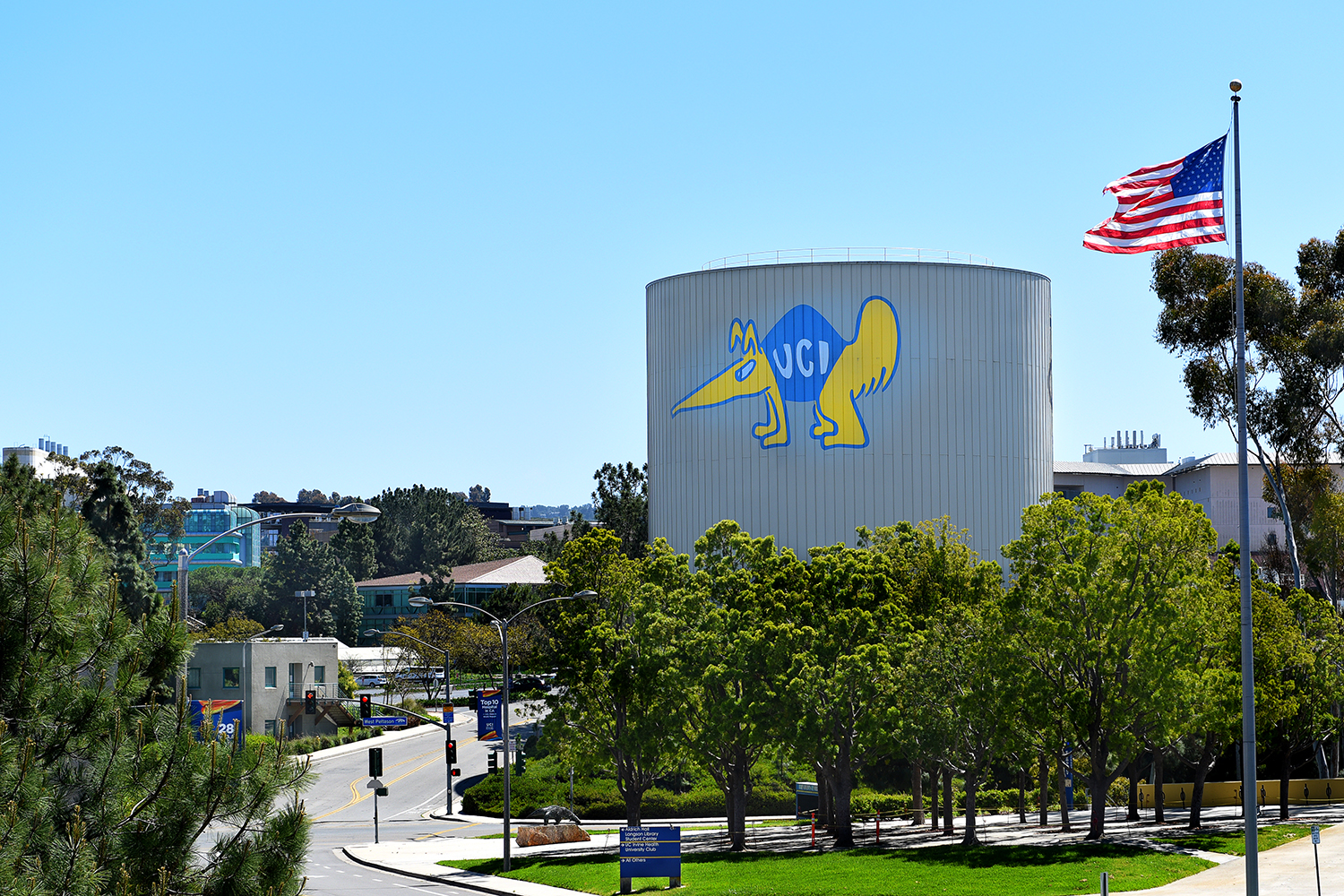 UCI Receives Excellence in Action Award for Water Conservation Photo - Click Here to See