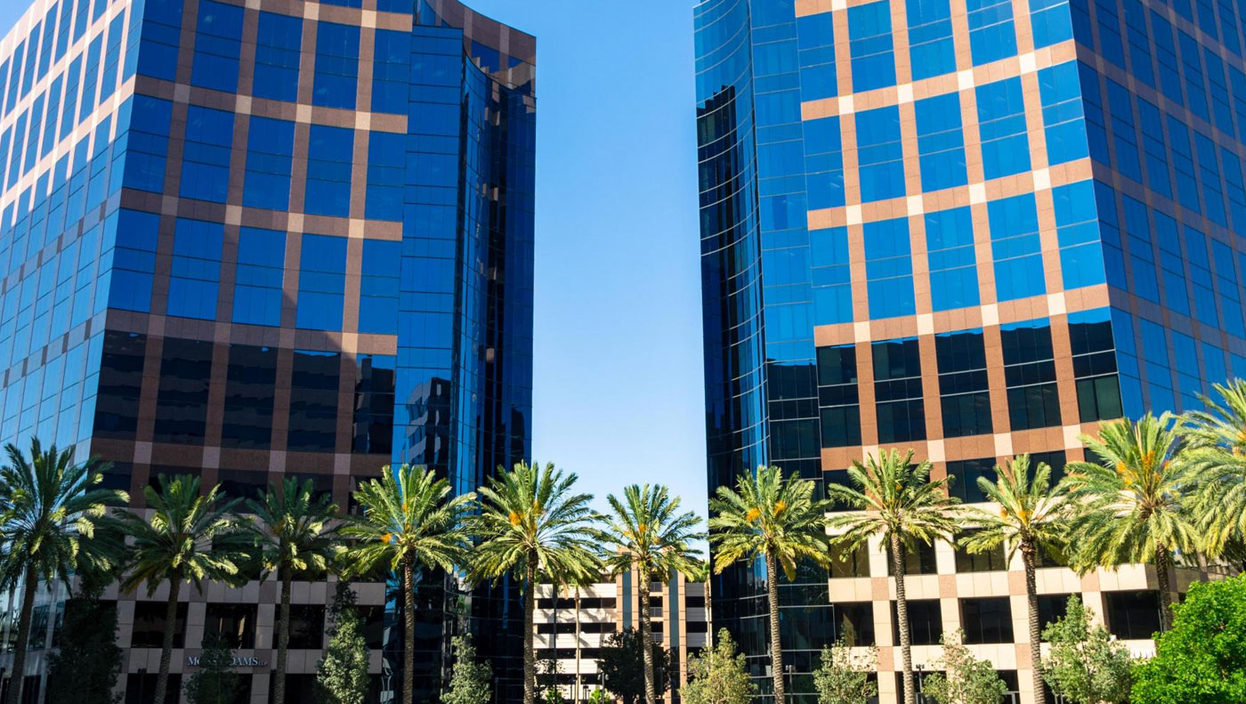 Irvine, CA business office buildings