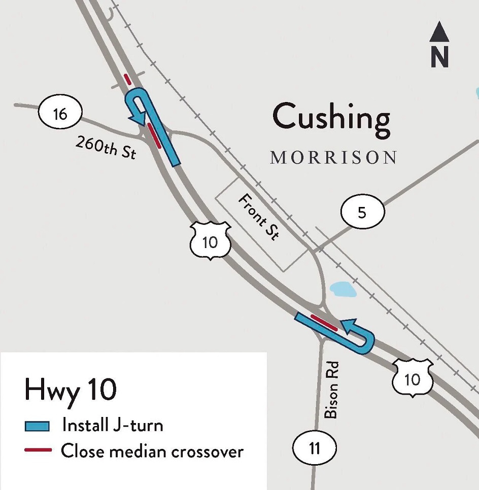 Public invited Feb. 5 to learn about plans for Highway 10 in Cushing Main Photo