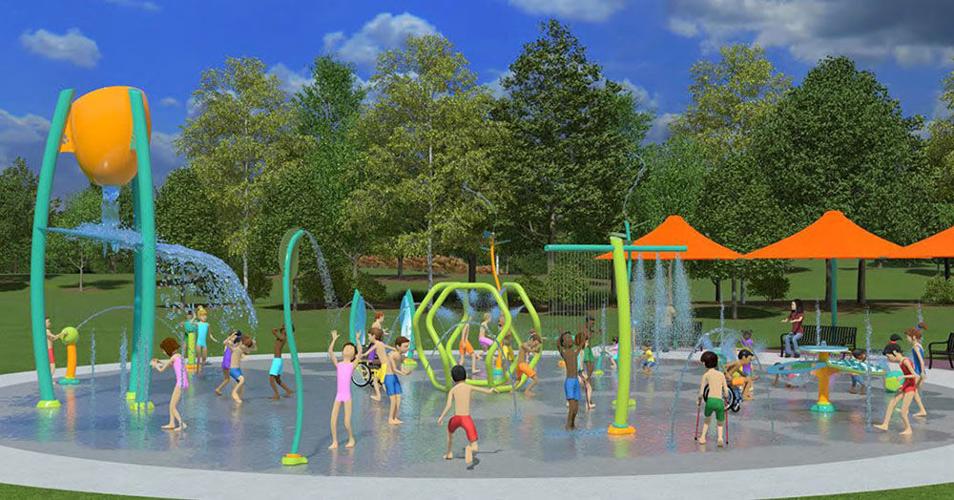 Little Falls splash pad project takes shape with $750,000 budget Photo