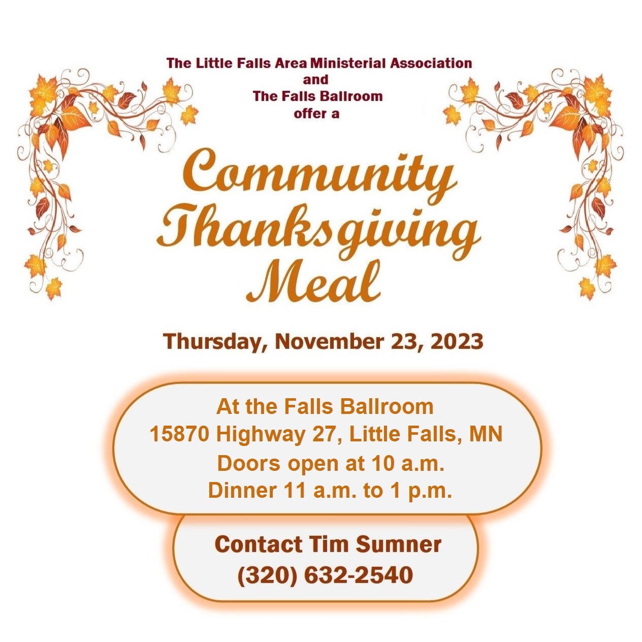 A gathering for all at Community Thanksgiving Photo
