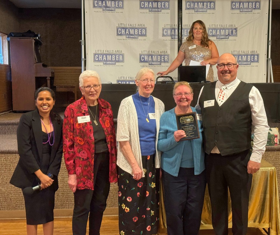 Franciscan Sisters honored as Chamber’s Large Business of the Year Photo